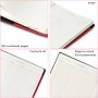 TACCUINO quaderno plain MY NOTEBOOK pagina bianca ROSSO medium LEGAMI con elastico 13 X 21 CM Legami - 8