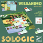WILDANIMO con 40 sfide SOLOGIC gioco tascabile DJECO solitario DJ08521 età 7+ Djeco - 3