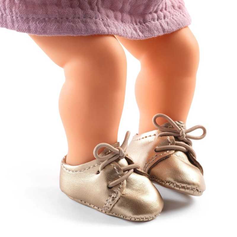 Scarpe Piatte Con Laccio Per Bambole 45,7 Cm – Accessori Regalo Rosa