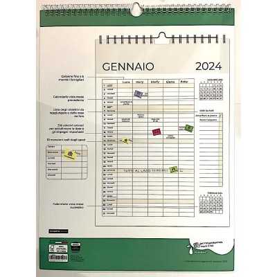 SANTORO Santoro Calendario da parete 2024, da gennaio 2024 a
