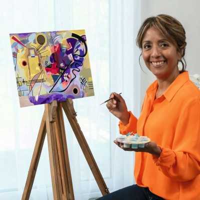 POKEMON pikachu pose CREART kit artistico 8 COLORI ravensburger DA COLORARE  con