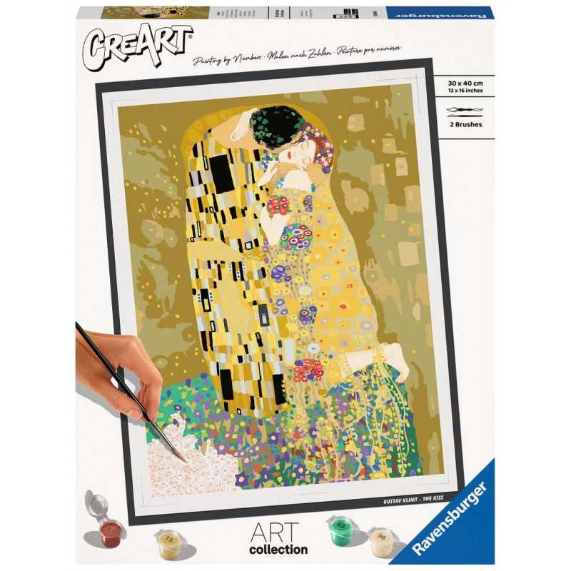 Vassoio in Vetro Il Bacio di Klimt