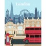 LONDON trend CREART kit artistico CON COLORI multicolor RAVENSBURGER età 7+ Ravensburger - 2