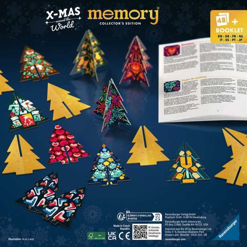 Ravensburger Memory® Harry Potter Collector's Edition - Gioco Di Carte Per Famiglie, 72 Tessere, Regalo Per Bambini 4+ Anni