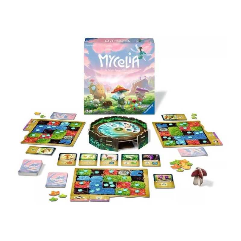MYCELIA gioco da tavolo FUNGHI ravensburger IN ITALIANO età 9+