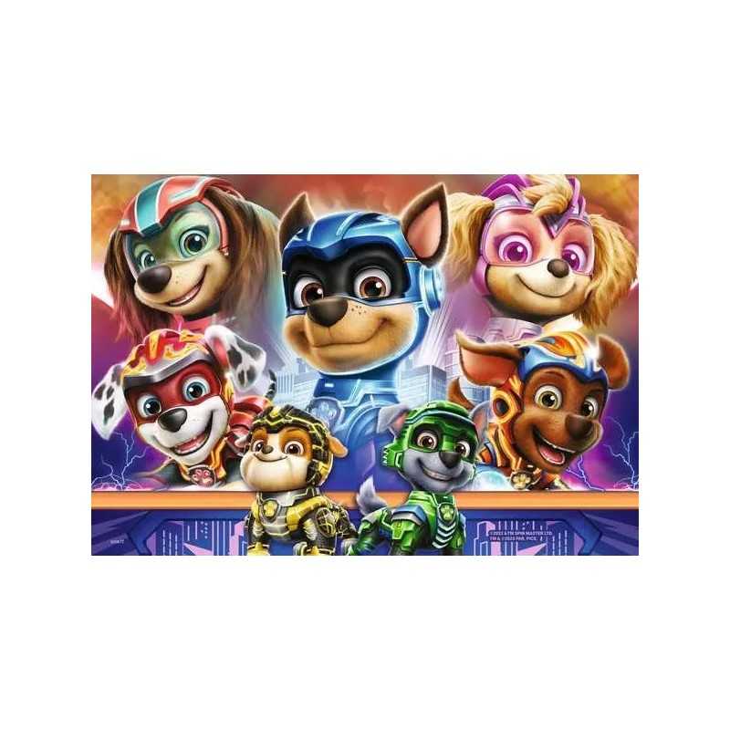 2 PUZZLE DA 12 PEZZI ravensburger PAW PATROL THE MIGHTY MOVIE set ...
