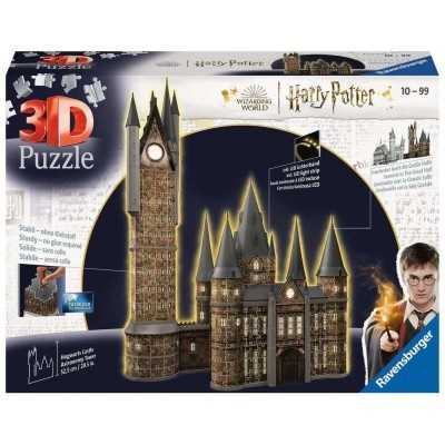 TORRE ASTRONOMICA del castello di hogwarts PUZZLE 3D luminoso 540 PEZZI wizarding world HARRY POTTER età 10+ Ravensburger - 1