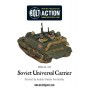 SOVIET UNIVERSAL CARRIER + CREW bundle BOLT ACTION miniature in plastica e metallo WARLORD GAMES scala 1/56 mm28 Warlord Games -