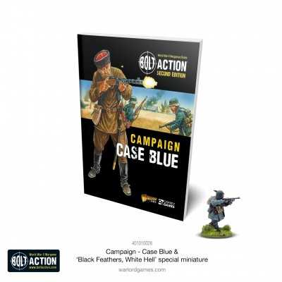 CASE BLUE campaign BOLT ACTION second edition IN INGLESE manuale + MINIATURA IN OMAGGIO scala 1/56 mm28 Warlord Games - 1
