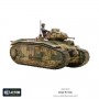 CHAR B1 BIS miniatura BOLT ACTION in plastica WARLORD GAMES scala 1/56 mm28 Warlord Games - 5