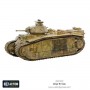 CHAR B1 BIS miniatura BOLT ACTION in plastica WARLORD GAMES scala 1/56 mm28 Warlord Games - 11