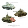 M4A3E8 SHERMAN EASY EIGHT PLATOON set di miniature BOLT ACTION in plastica WARLORD GAMES scala 1/56 mm28 Warlord Games - 2