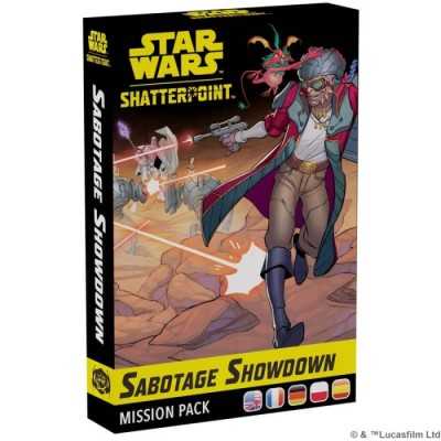 SABOTAGE SHOWDOWN espansione per STAR WARS SHATTERPOINT set di carte IN INGLESE età 14+ ATOMIC MASS GAMES - 1