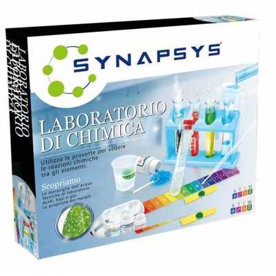 LABORATORIO DI CHIMICA kit scientifico SYNAPSYS esperimenti REAZIONI CHIMICHE età 8+ SYNAPSYS - 1