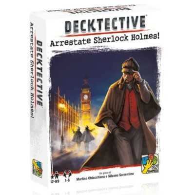 ARRESTATE SHERLOCK HOLMES mazzo di carte DECKTECTIVE gioco investigativo IN ITALIANO età 12+ daVinci Games - 1