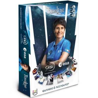 Asmodee Timeline ASI ESA - Gioco Da Tavolo In Italiano, 110 Carte, 2-6 Giocatori, 8+ Anni, Con Samantha Cristoforetti