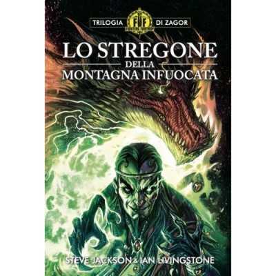 LO STREGONE DELLA MONTAGNA INFUOCATA jackson livingstone LIBRO GAME vincent books VINCENT BOOKS - 1