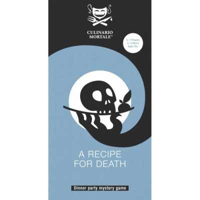 A RECIPE FOR DEATH dinner party mystery game GIOCO DA TAVOLO culinario mortale IN INGLESE età 18+  - 1