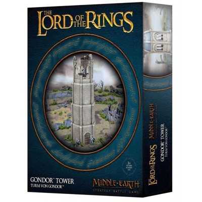 GONDOR TOWER torre THE LORD OF THE RINGS il signore degli anelli MIDDLE EARTH strategy battle game MINIATURA età 12+ Games Works