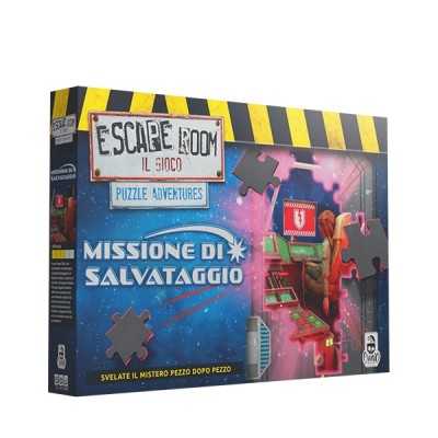 MISSIONE DI SALVATAGGIO escape room IL GIOCO puzzle adventures CRANIO età 13+ Cranio Creations - 1