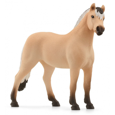 CASTRONE FJORD miniatura in resina SCHLEICH 13979 cavalli HORSE CLUB età 5+ Schleich - 1