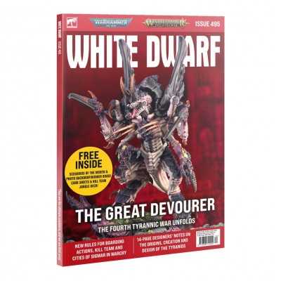 WHITE DWARF issue 495 official Warhammer Magazine december 2023 Games Workshop - 1