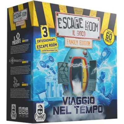 ESCAPE ROOM il gioco VIAGGIO NEL TEMPO con 3 scenari FAMILY EDITION cranio  creations IN ITALIANO età 10+