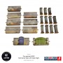 PREPAINTED WW2 NORMANDY HIGH WALLS WITH GATE scenario PREDIPINTO in hdf THE ARMY PAINTER THE ARMY PAINTER - 6