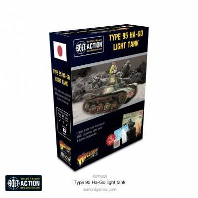 JAPANESE TYPE 95 HA-GO LIGHT TANK minatura per BOLT ACTION in resina e metallo WARLORD GAME Warlord Games - 1
