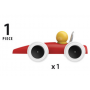 MACCHINA DA CORSA race car BRIO in legno IN 4 COLORI età 12 mesi + BRIO - 8