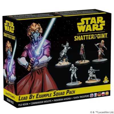 LEAD BY EXAMPLE SQUAD PACK espansione per STAR WARS SHATTERPOINT età 14+ Asmodee - 1