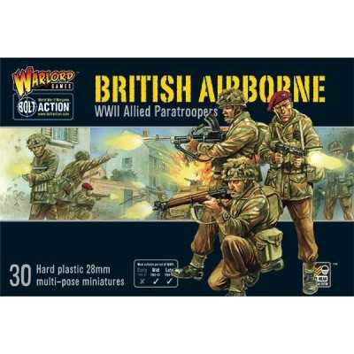 BRITISH AIRBORNE set di minature per BOLT ACTION in plastica WARLORD GAME Warlord Games - 1