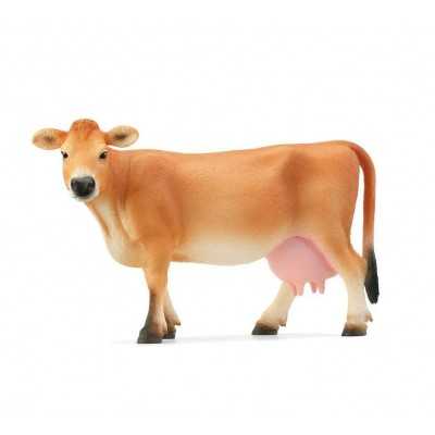 MUCCA JERSEY cow FARM WORLD miniatura in resina SCHLEICH 13967 età 3+ Schleich - 1