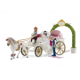 CARROZZA NUZIALE wedding carriage HORSE CLUB miniature in resina SCHLEICH 42641 età 5+ Schleich - 2