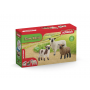 AMICHE PECORE sheep friends FARM WORLD miniature in resina SCHLEICH 42660 età 3+ Schleich - 1