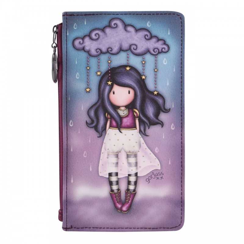 PORTAFOGLI PORTACARTE gorjuss LITTLE STORM CLOUD santoro 1253GJ01 slim card  holder wallet