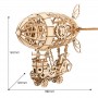 DIRIGIBILE airship ROBOTIME in legno CLASSICAL 3D wooden PUZZLE età 14+ ROBOTIME - 6