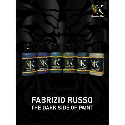 KIMERA KOLORS signature blend FABRIZIO RUSSO set di 6 boccette di COLORE ACRILICO età 14+ pegaso models - 1