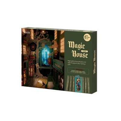 MAGIC HOUSE rolife ROBOTIME in legno BOOK NOOK con luce TGB03 età 14+ ROBOTIME - 1