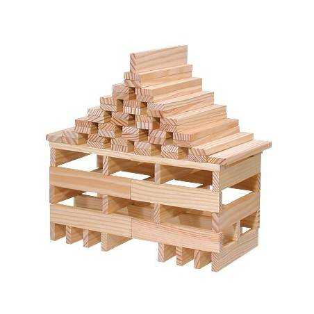 Kapla confezione 200 pezzi - costruzioni in legno