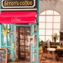 SIMON'S COFFEE casa da montare DIY HOUSE rolife ROBOTIME in legno DG109 età 14+ ROBOTIME - 9