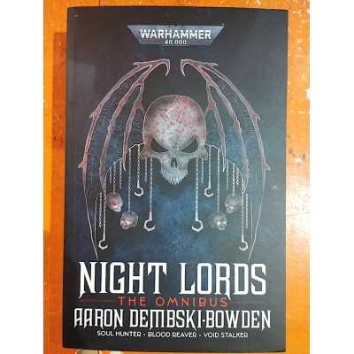 NIGHT LORDS the omnibus WARHAMMER 40K aaron dembski bowden LIBRO in inglese BLACK LIBRARY Games Workshop - 2