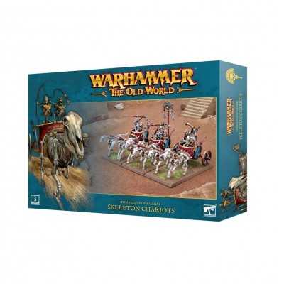 SKELETON CHARIOTS set di 3 miniature TOMB KING OF KHEMRI warhammer THE OLD WORLD età 12+ Games Workshop - 1