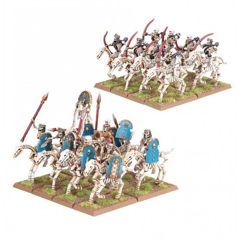 Commission miniature Pro Painted - Skeleton Chariots, Khemri Old World
