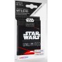 SLEEVES star wars unlimited SPACE RED gamegenic ACCESSORIO UFFICIALE bustine 60 + 1  - 1