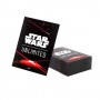 SLEEVES star wars unlimited SPACE RED gamegenic ACCESSORIO UFFICIALE bustine 60 + 1  - 4
