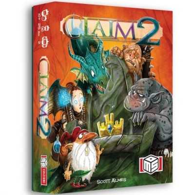 CLAIM 2 gioco da tavolo IN ITALIANO ms edizioni UNO CONTRO UNO età 10+ MS Edizioni - 1