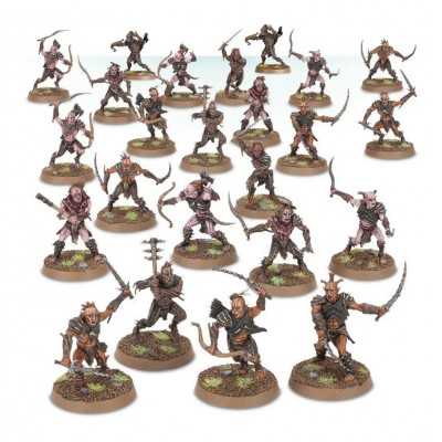 HUNTER ORCS set di 24 miniature THE LORD OF THE RINGS middle earth STRATEGY BATTLE GAME età 12+ Games Workshop - 1