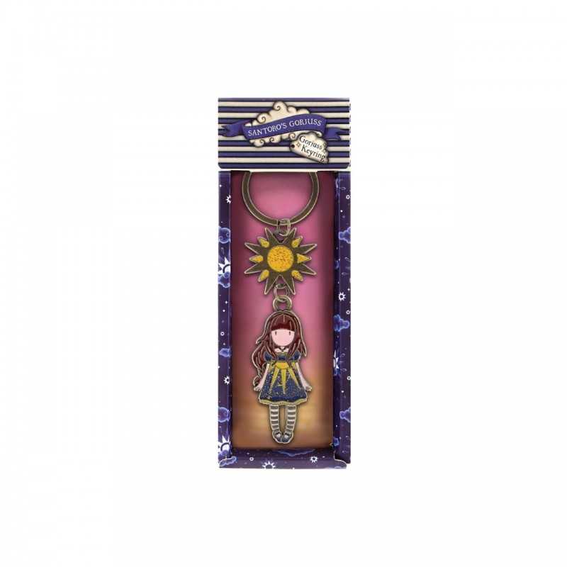 Portachiavi Imbottito SANTORO GORJUSS 'Hush Little Bunny', 7x5,5 Cm