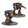 WARHOUND TITANS set di 2 miniature WITH URSUS CLAWS AND MELTA LANCES warhammer THE HORUS HERESY età 12+ Games Workshop - 2